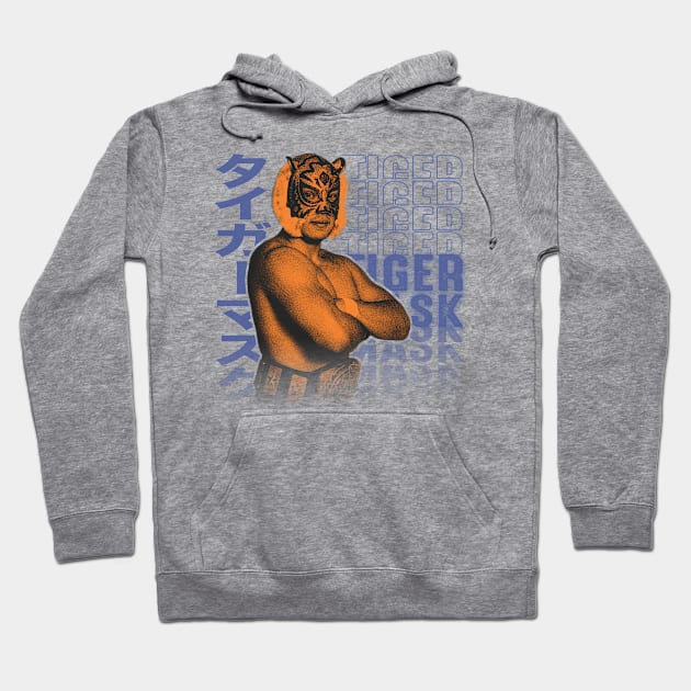 The One and Only... Tiger Mask Hoodie by Snomad_Designs